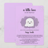 Een klein Baby shower per mail Kaart (Voorkant / Achterkant)