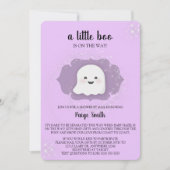 Een klein Baby shower per mail Kaart (Voorkant)