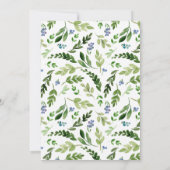 Een klein Baby shower pindakaas-olifant Kaart (Achterkant)