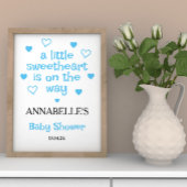 Een klein Baby shower... Poster