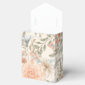 Een klein Baby shower van een meisje met wilde blo Bedankdoosjes (Geopend)