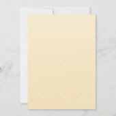 Een klein Baby shower van een meisje met wilde blo Kaart (Achterkant)