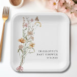 Een klein Baby shower van een meisje met wilde blo Papieren Bordje<br><div class="desc">Ben je op zoek naar een mooi baby shower thema voor een aanstaande mama? Bekijk deze A Little Wildflower Girl Baby shower papieren Borden. Ze hebben een schattig boeket van wilde bloemen aan de voorkant. U kunt uw eigen gegevens heel eenvoudig toevoegen door de velden voor sjablonen te gebruiken. We...</div>