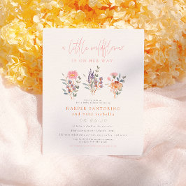 Een klein Baby shower voor wilde bloemen