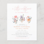 Een klein Baby shower voor wilde bloemen (Voorkant)