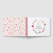 Een klein Baby shower voor wilde bloemen Gastenboek (Volledig)