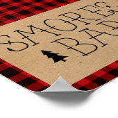 Een klein Beer Smores Bar Poster (Hoek)