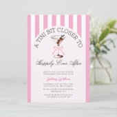 Een klein beetje dichter bij Happy Ever After Brid Kaart (Staand voorkant)