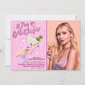 Een klein beetje dichter Martini Vrijgezellenfeest Kaart (Voorkant)