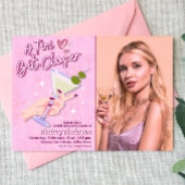 Een klein beetje dichter Martini Vrijgezellenfeest Kaart