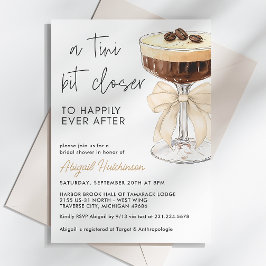 Een klein beetje dichterbij Bow Espresso Martini B Kaart