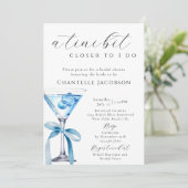 Een klein beetje dichterbij doe ik Blue Martini Vr Kaart (Staand voorkant)