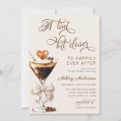 Een klein beetje dichterbij Espresso Martini Vrijg Kaart (Voorkant)