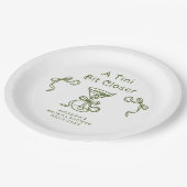 Een klein beetje dichterbij Vrijgezellenfeest Papieren Bordje (Gekanteld)