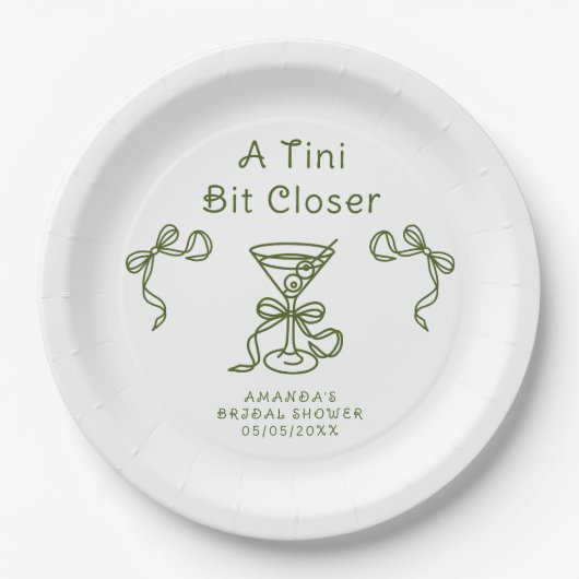 Een klein beetje dichterbij Vrijgezellenfeest Papieren Bordje (Voorkant)