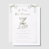 Een klein beetje dichterbij Vrijgezellenfeest Vellum Uitnodigingen (Offset)