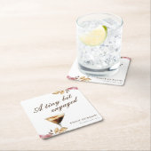 Een klein beetje Espresso Martini Vrijgezellenfees Kartonnen Onderzetters (Insitu)