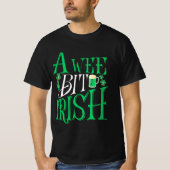 Een klein beetje Iers - St. Patrick's Day T-shirt (Voorkant)