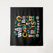 Een klein beetje Iers vandaag | St. Patrick'S Day  Wandkleed (Voorkant)