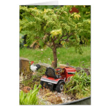 Een klein beetje land, een lege kaart