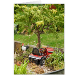 Een klein beetje land, een lege kaart