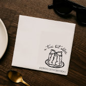 Een klein beetje ouder boog thema verjaardagsfeest servet