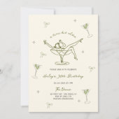 Een klein beetje ouder eigenzinnige hand getekend  kaart (Voorkant)