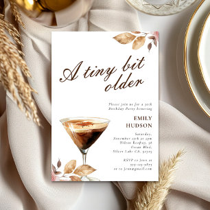 Een klein beetje ouder espresso martini verjaardag kaart