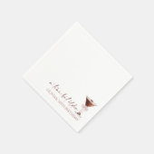 Een klein beetje ouder Espresso Martini Verjaardag Servet (Hoek)