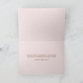 Een klein beetje ouder Expresso Martini verjaardag Bedankkaart (Binnen)