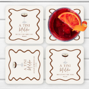 Een klein beetje ouder Expresso Martini verjaardag Kartonnen Onderzetters