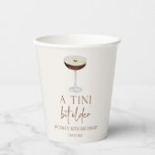 Een klein beetje ouder Expresso Martini verjaardag Papieren Bekers (Voorkant)