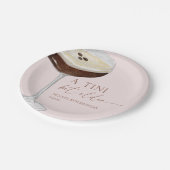 Een klein beetje ouder Expresso Martini verjaardag Papieren Bordje (Gekanteld)