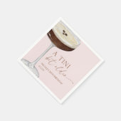 Een klein beetje ouder Expresso Martini verjaardag Servet (Hoek)