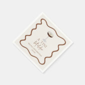 Een klein beetje ouder Expresso Martini verjaardag Servet (Hoek)