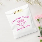 Een klein beetje ouder Martini Custom verjaardagsf Bedankzakje (Gezegeld)