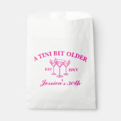 Een klein beetje ouder Martini Custom verjaardagsf Bedankzakje (Voorkant)