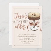 Een klein beetje ouder, Martini, Espresso Verjaard Kaart (Voorkant / Achterkant)