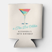 Een klein beetje ouder Martini thema retro 30e ver Blikjeskoeler (Voorkant)