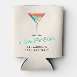 Een klein beetje ouder Martini thema retro 30e ver Blikjeskoeler