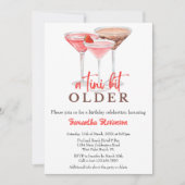 Een klein beetje ouder Martini thema verjaardagsfe Kaart (Voorkant)