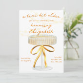 Een klein beetje ouder Martini thema verjaardagsui Kaart (Staand voorkant)