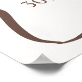 Een klein beetje ouder Martini Verjaardag Welkomst Poster (Hoek)