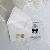 Een klein beetje ouder Martini verjaardagsfeestje Acryl Uitnodigingen