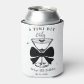 Een klein beetje ouder Martini verjaardagsfeestje Blikjeskoeler (Blikje Voorkant)