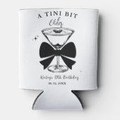Een klein beetje ouder Martini verjaardagsfeestje Blikjeskoeler (Voorkant)
