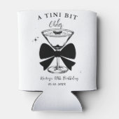 Een klein beetje ouder Martini verjaardagsfeestje Blikjeskoeler (Achterkant)