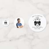 Een klein beetje ouder Martini verjaardagsfeestje Confetti (Achterkanten)