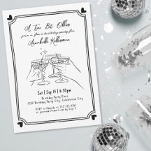 Een klein beetje ouder Martini verjaardagsfeestje