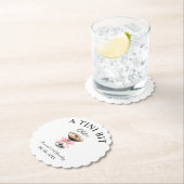 Een klein beetje ouder Martini verjaardagsfeestje Kartonnen Onderzetters (Insitu)